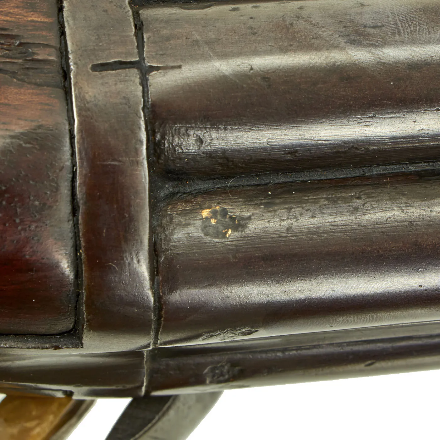 Original British 1780 Royal Navy Henry Nock Seven Barrel Flintlock Volley Gun in Excellent Condition