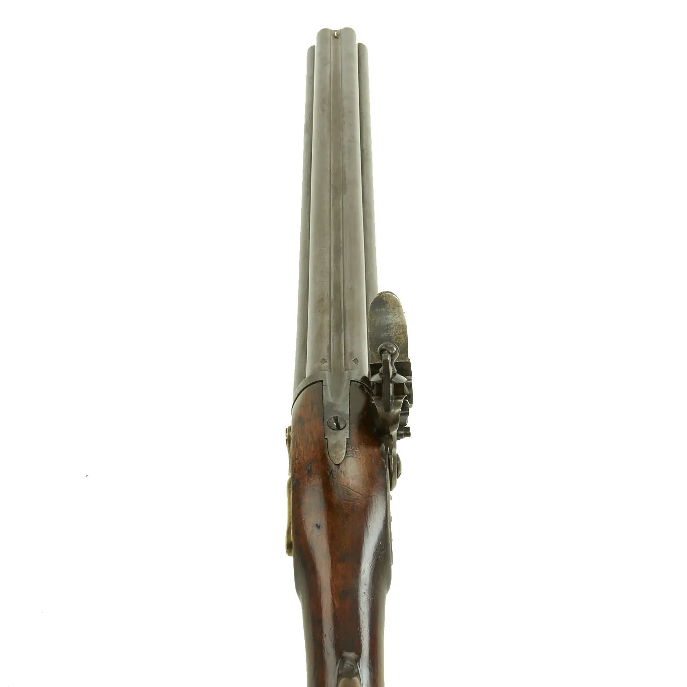 Original British Royal Navy Nock Seven Barrel Flintlock Volley Gun Circa 1780 in Excellent Condition