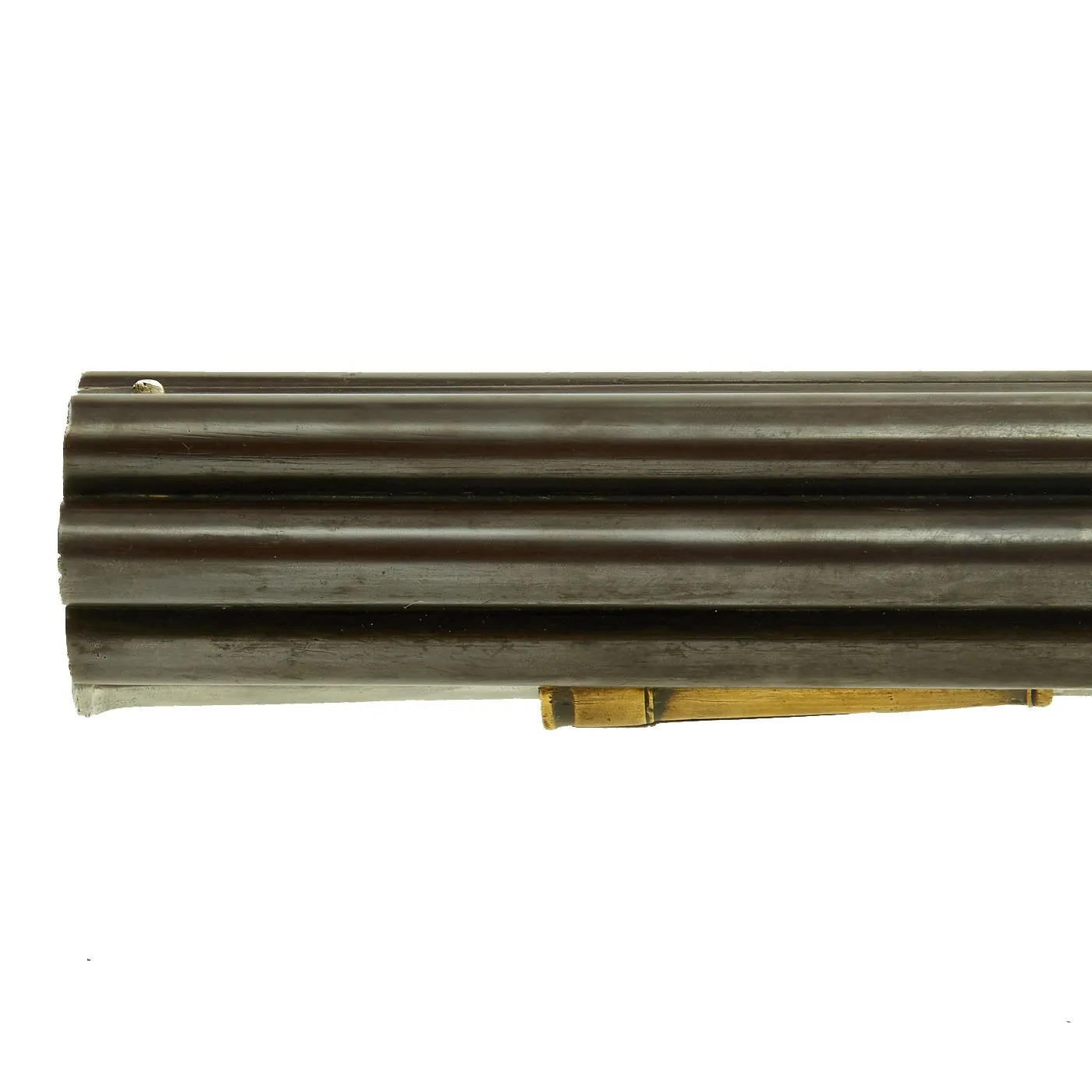 Original British Royal Navy Nock Seven Barrel Flintlock Volley Gun Circa 1780 in Excellent Condition