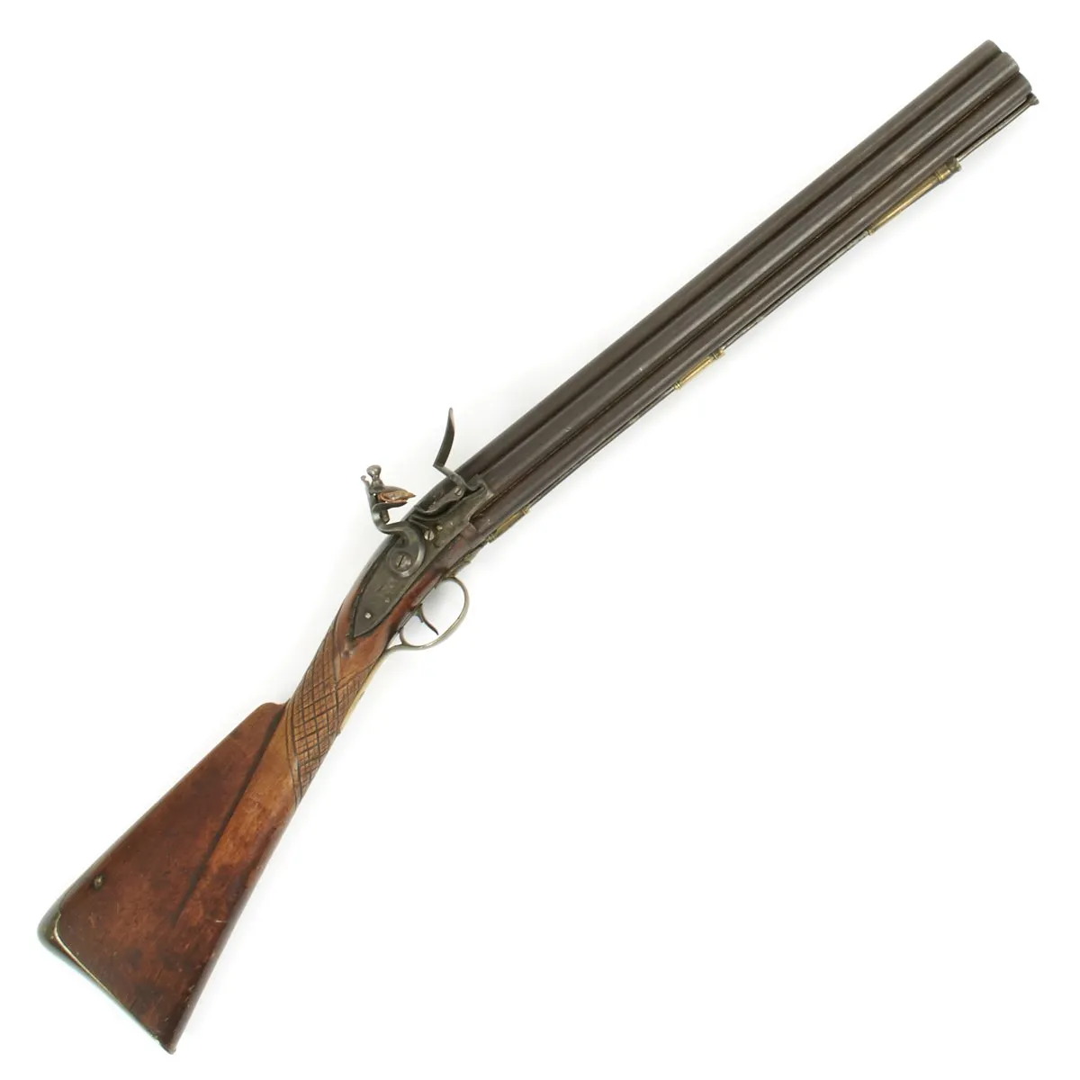 Original British Royal Navy Nock Volley Gun Circa 1780 - Princeton Battlefield Museum