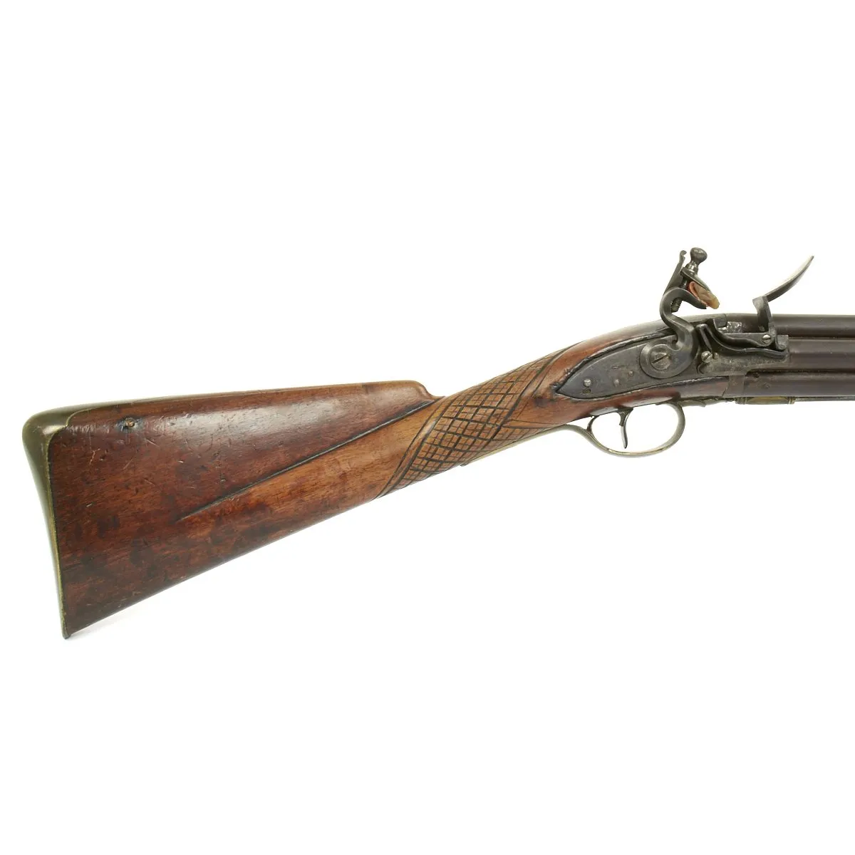 Original British Royal Navy Nock Volley Gun Circa 1780 - Princeton Battlefield Museum