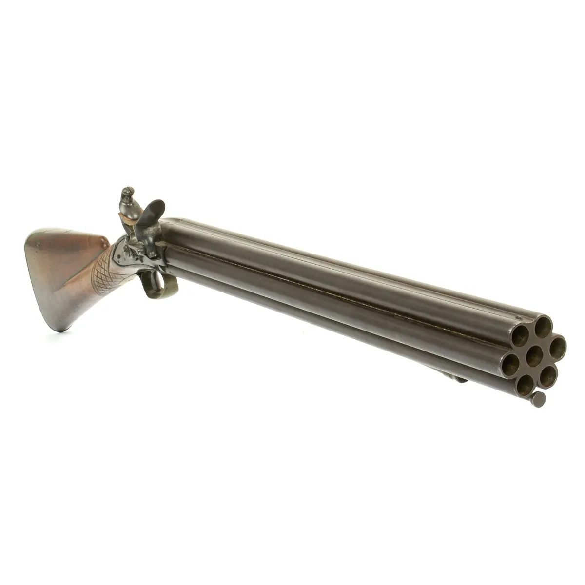 Original British Royal Navy Nock Volley Gun Circa 1780 - Princeton Battlefield Museum