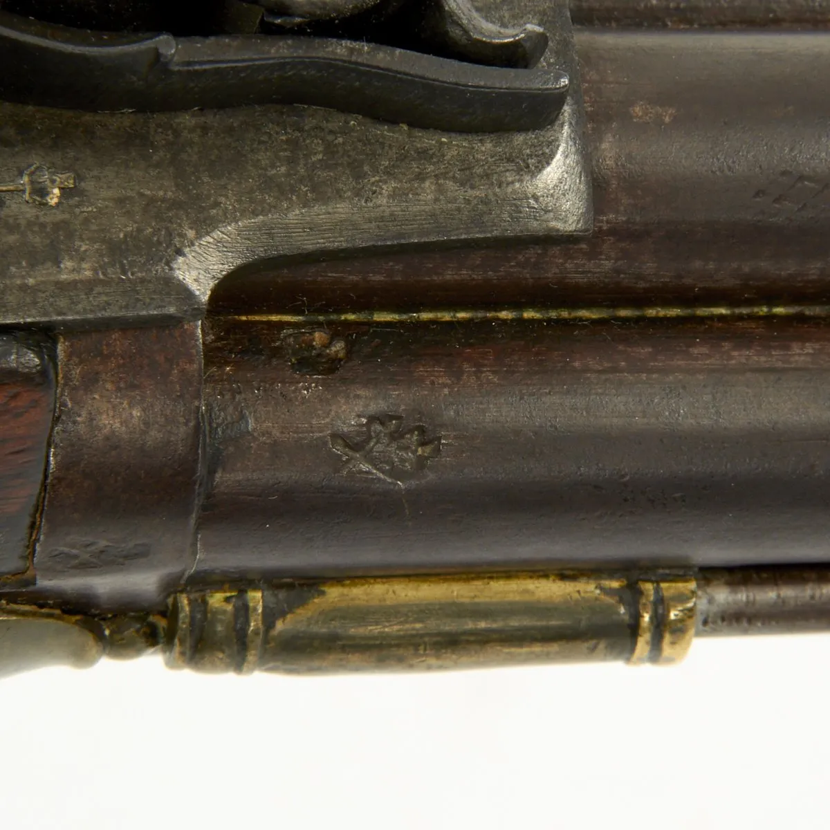Original British Royal Navy Nock Volley Gun Circa 1780 - Princeton Battlefield Museum