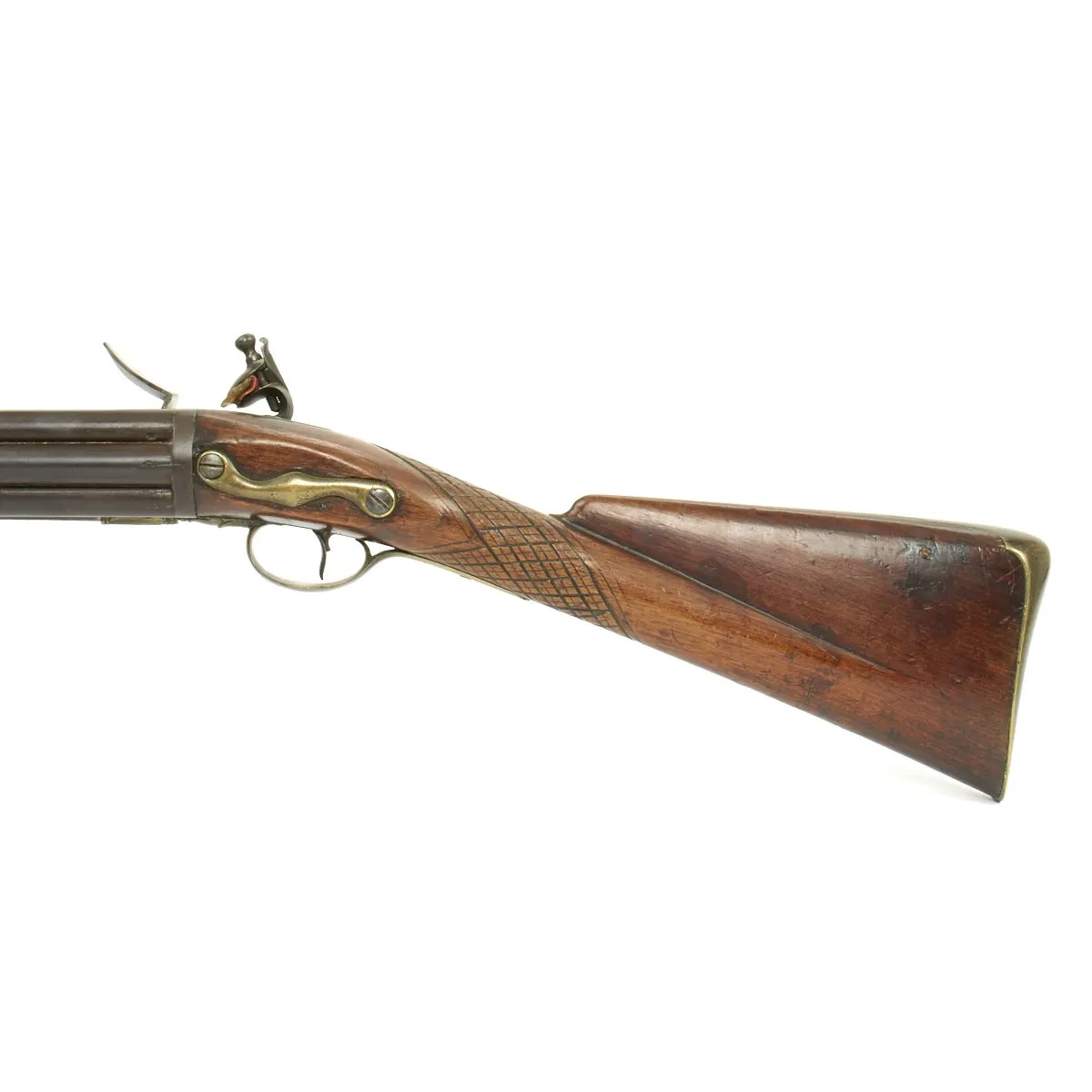 Original British Royal Navy Nock Volley Gun Circa 1780 - Princeton Battlefield Museum