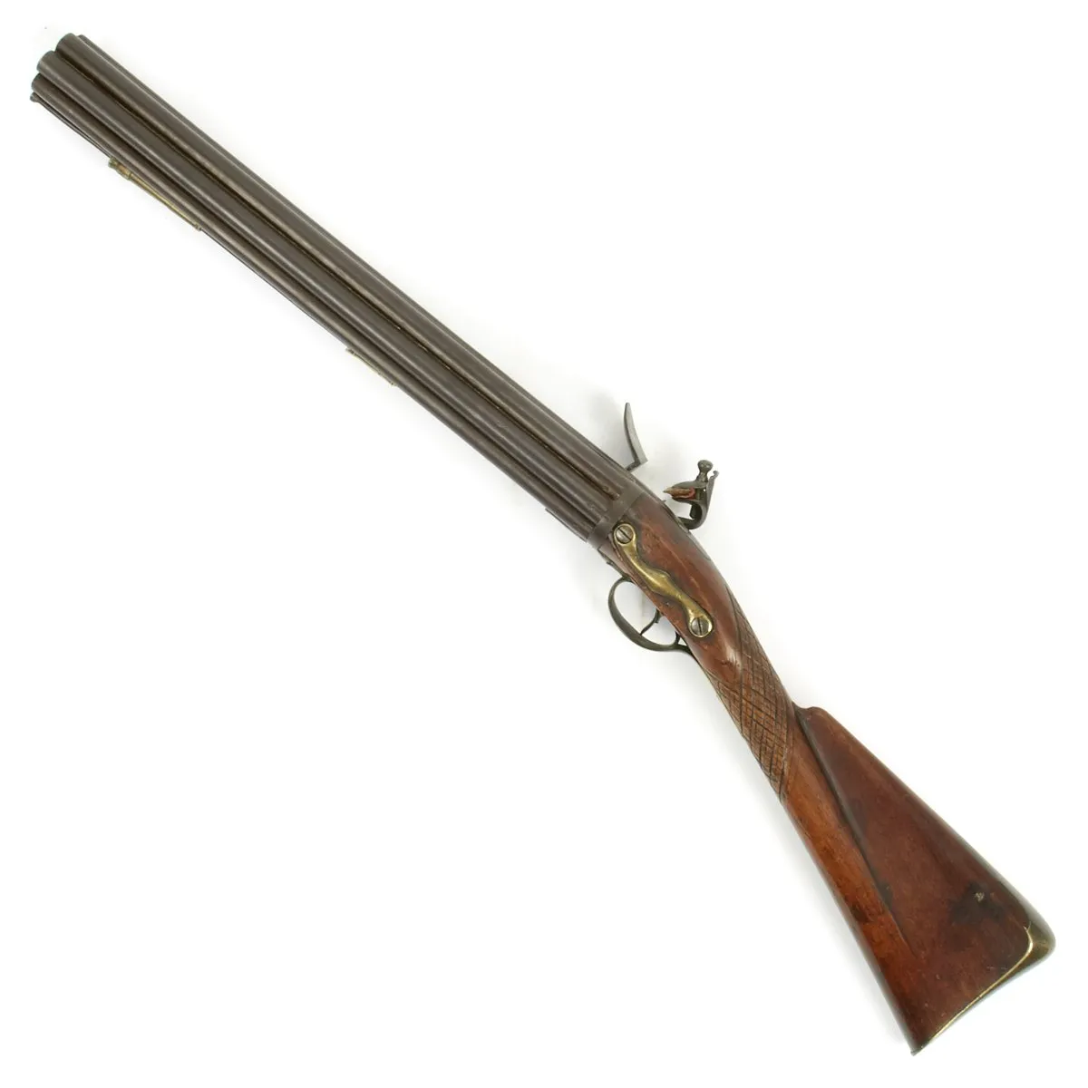 Original British Royal Navy Nock Volley Gun Circa 1780 - Princeton Battlefield Museum