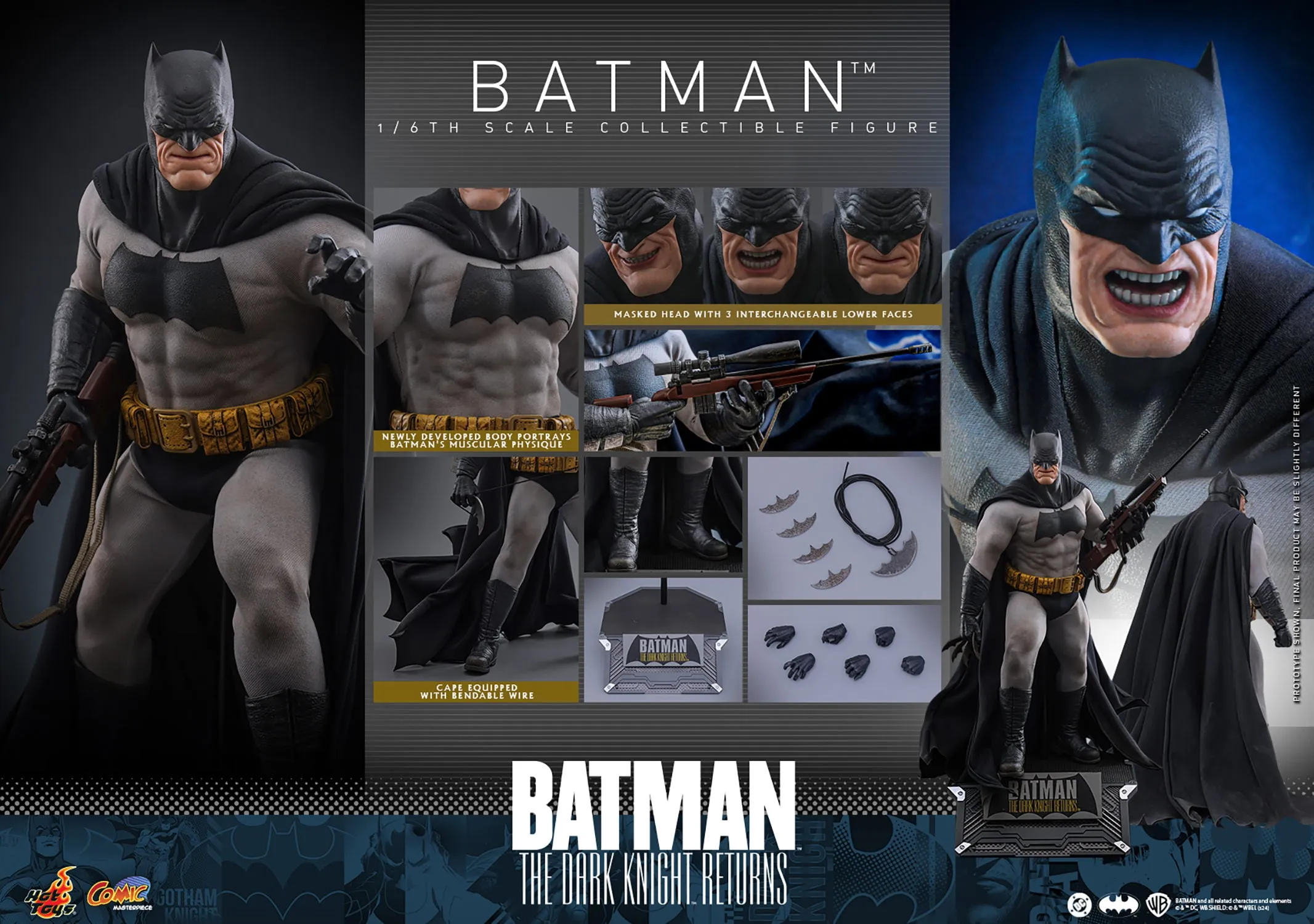 Pre-Order - Batman CMS024 The Dark Knight Returns 1/6th Scale Collectible Figure