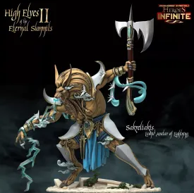 Sakreliakis, Leonid Avatar of Lightning - Eternal Summits | Compatible with Tabletop Wargames