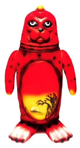 Sealmon Sofubi Folk Art Edition Vinyl Spray Colorway Designer Toy by Montoz Studio Korea