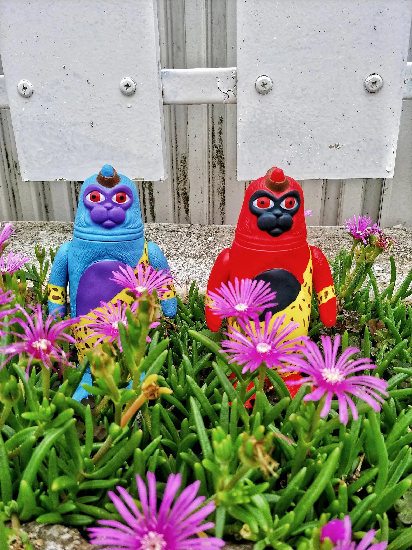 Sealmon Sofubi Red Goblin Soft Vinyl Designer Art Toy by Montoz Studio Korea