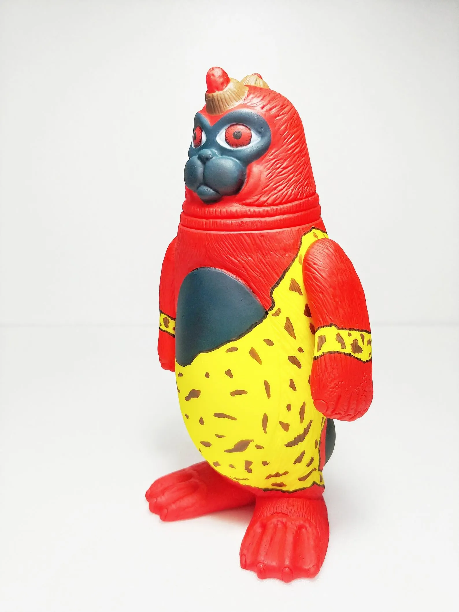 Sealmon Sofubi Red Goblin Soft Vinyl Designer Art Toy by Montoz Studio Korea