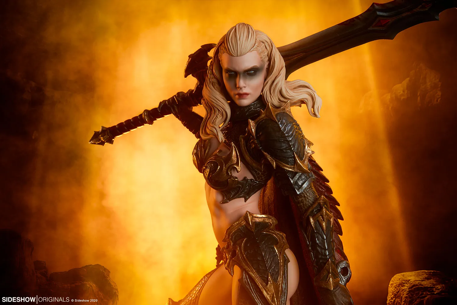 Sideshow Collectibles - Sideshow Originals Statue - Dragon Slayer: Warrior Forged in Flame