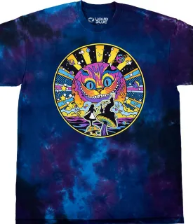 T Shirt - Alice Silhouette Fantasy - Tie Dye