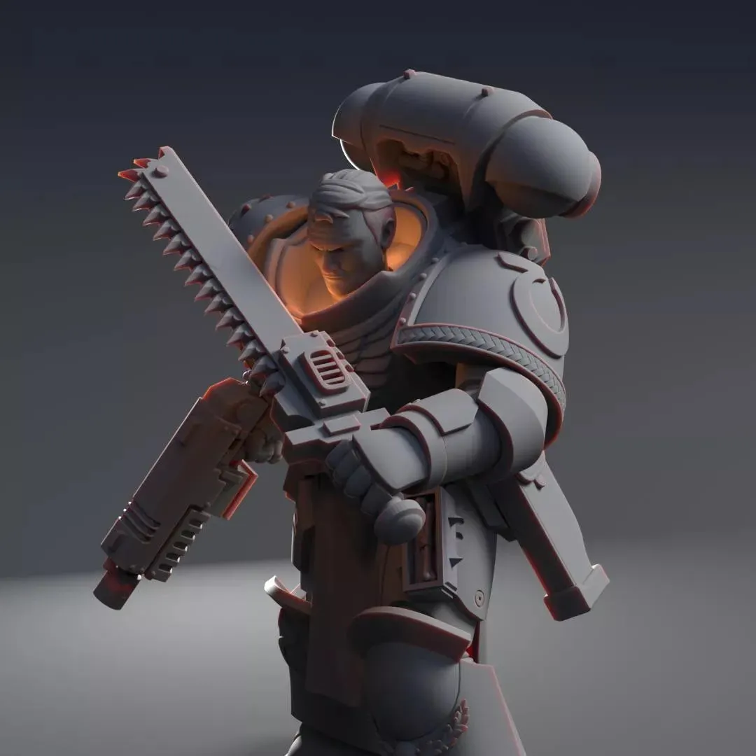 The Lieutenant Titan V2 | Compatible with W40K/WG/SF