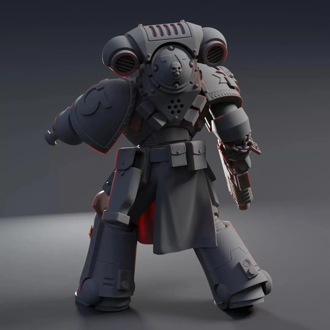 The Lieutenant Titan V2 | Compatible with W40K/WG/SF