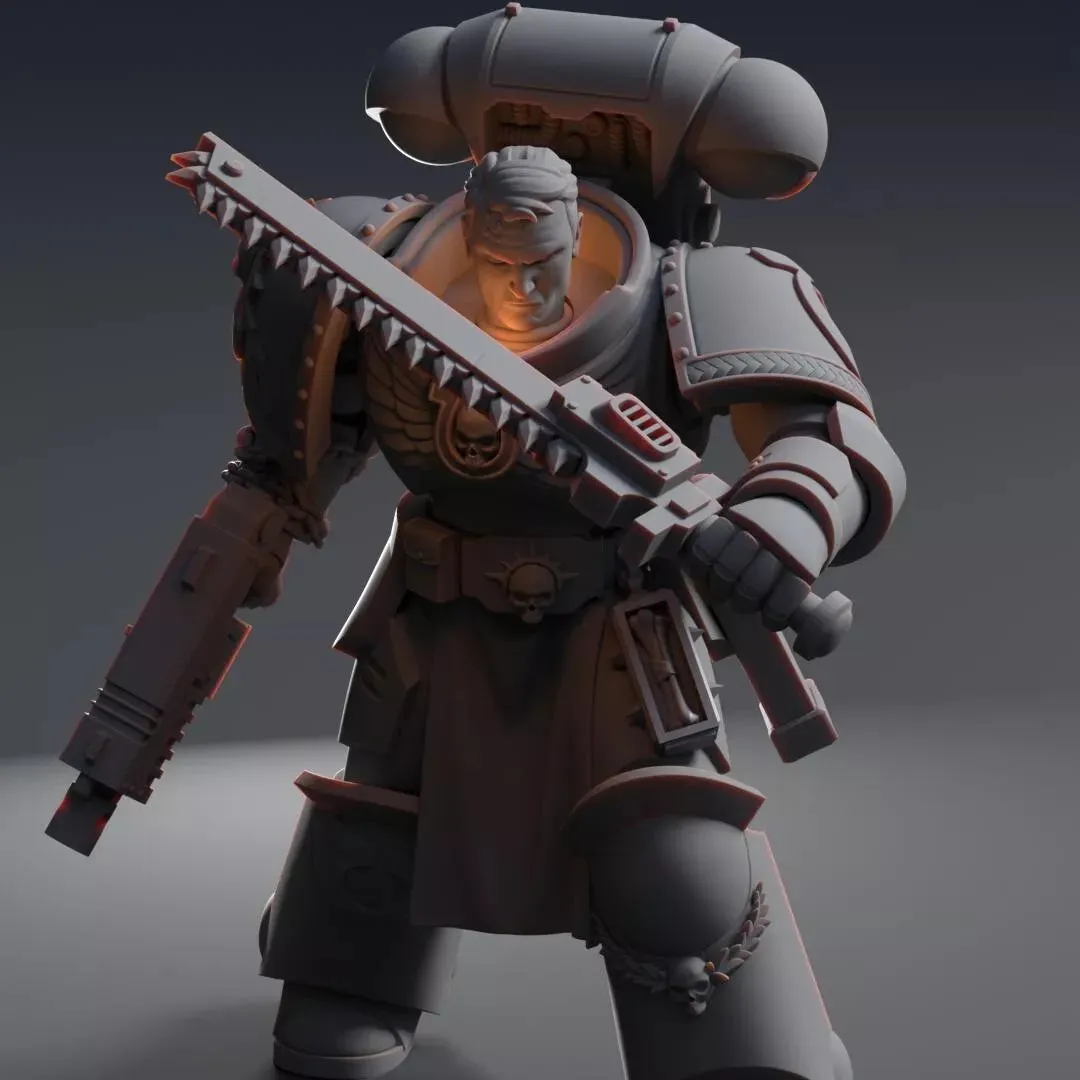 The Lieutenant Titan V2 | Compatible with W40K/WG/SF