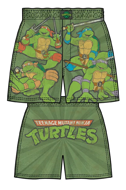 TMNT Logo Action Mens Boxer