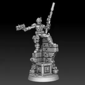 Vindicator Imperial Sniper Assassin Kit B | For Sci-Fi Tabletop Games