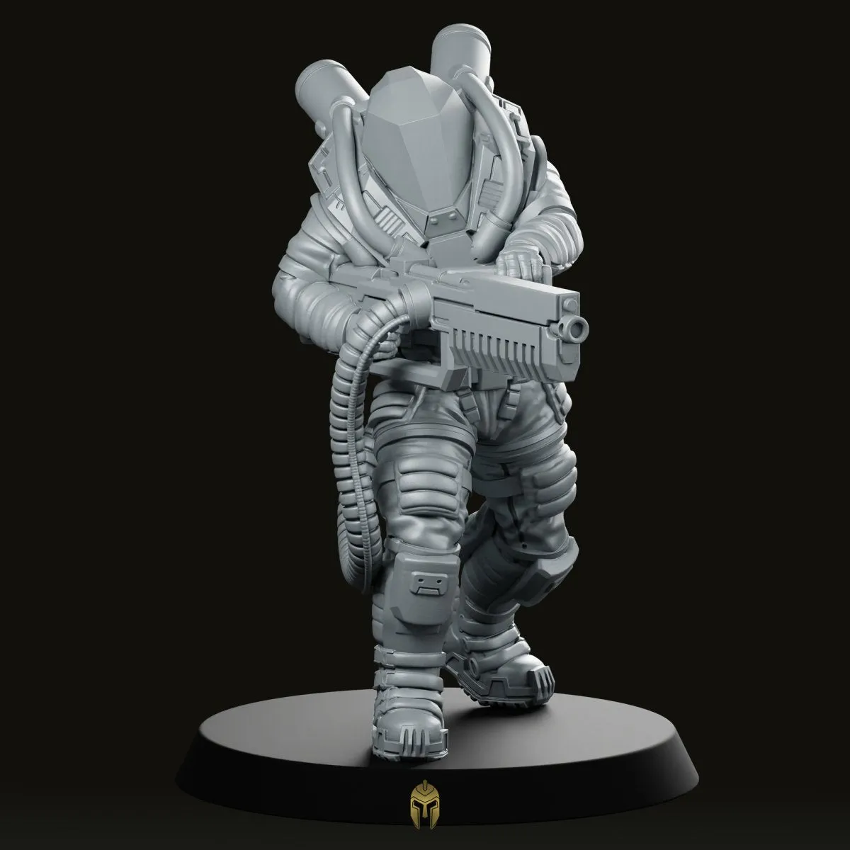 Voyager Pose 2 Cyberpunk Miniature