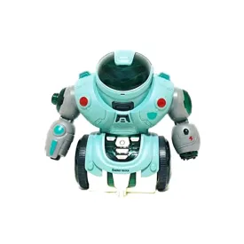 White Whale Kid Robot Toys for Boys Girls,Dancing Singing Walking Talking Sliding Robot with Colorful LED and Spray,Electronic Toys Interactive Early Educational Robot Toys Birthday for Kids(Assorted)